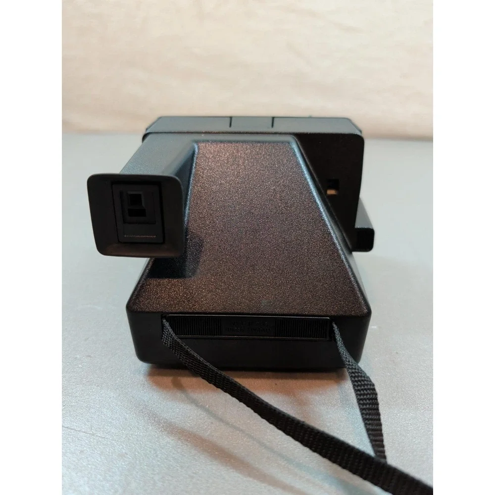Polaroid OneStep Flash 600 Instant Film Camera Vintage 90s Black Made in UK